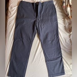 Grayers Grisaille Blue Newport Canvas Stretch Pants. size 36x30